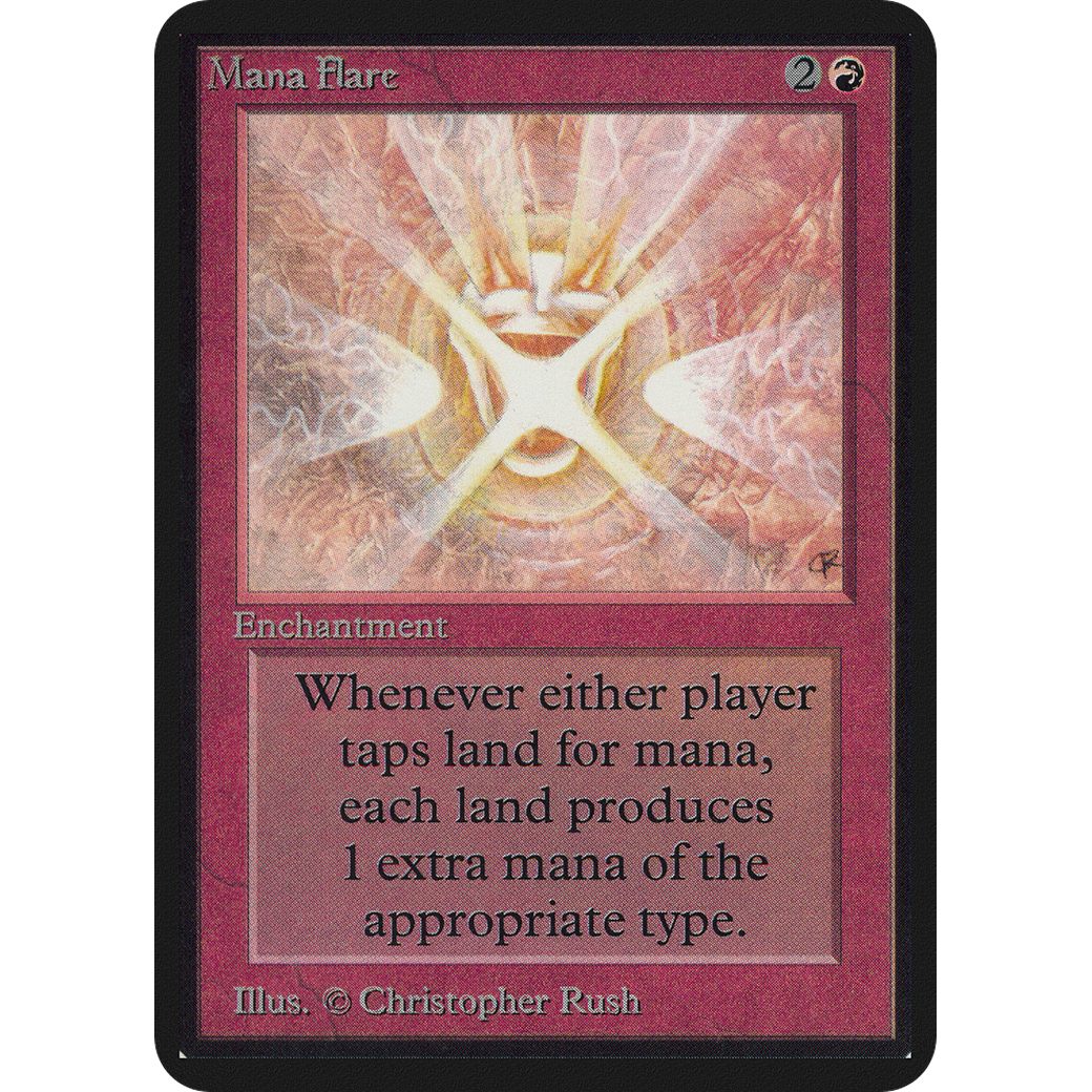 MTG Singles - Mana Flare - Alpha - 