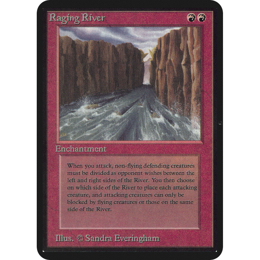 MTG Singles - Raging River - Alpha - 