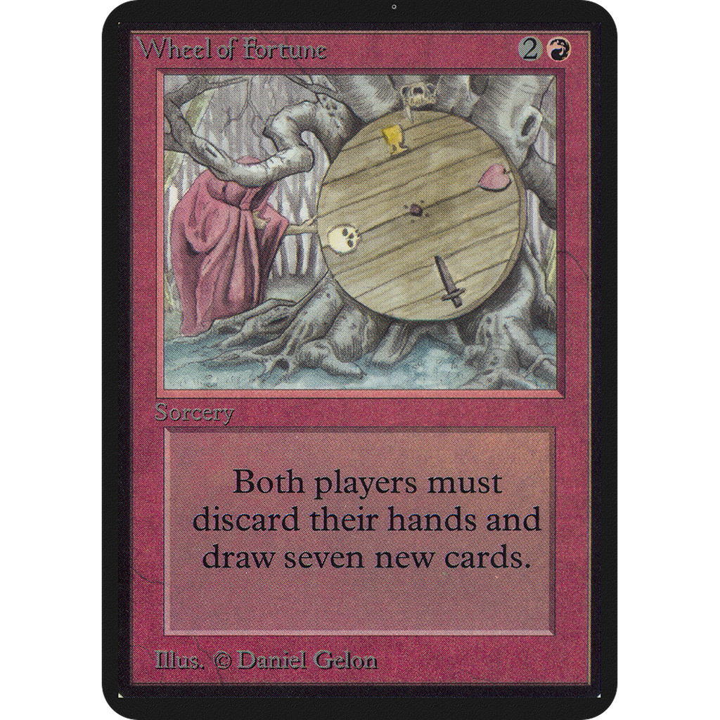 MTG - Wheel of Fortune - Revised 3rd Edition - Graded BGS