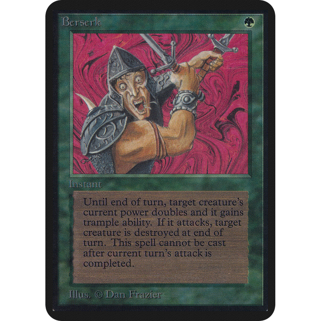 MTG Singles - Berserk - Alpha - 