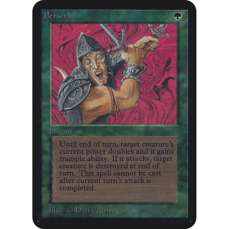 MTG Singles - Berserk - Alpha - 