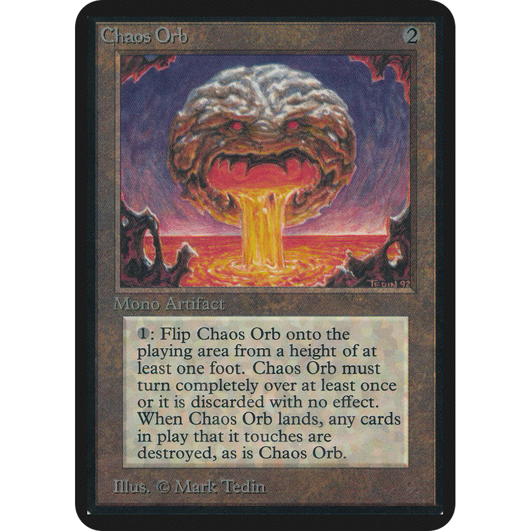 MTG Singles - Chaos Orb - Alpha - 