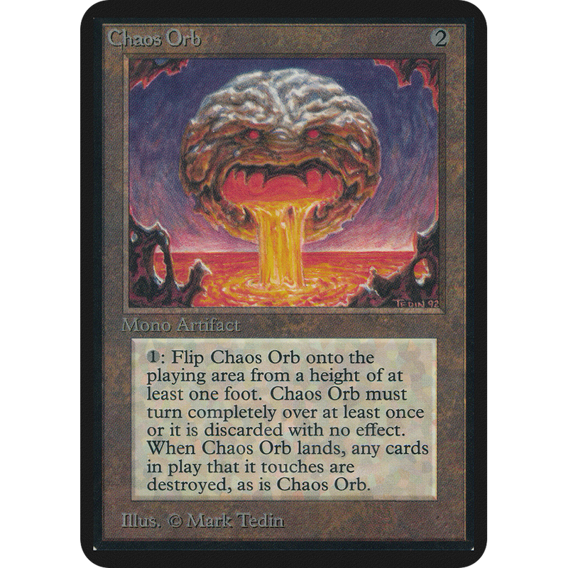 MTG Singles - Chaos Orb - Alpha - 