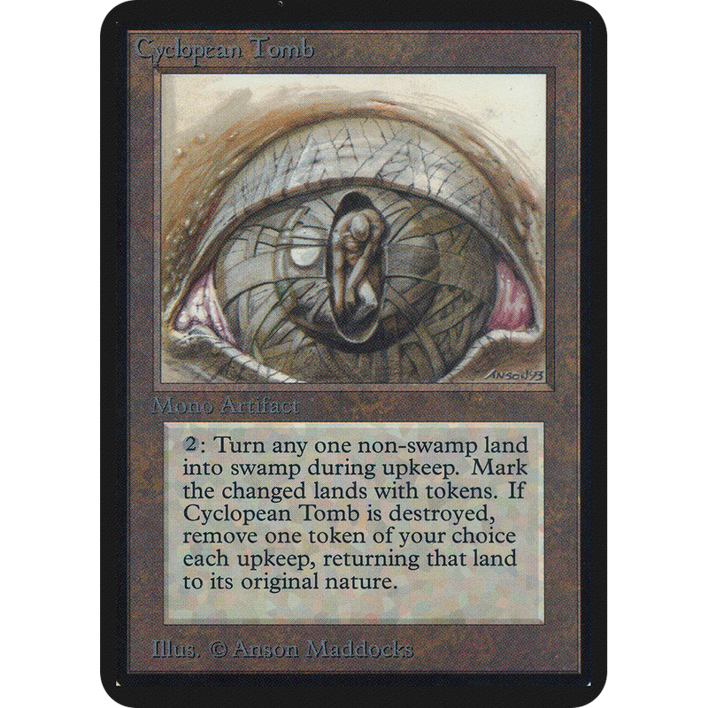 MTG Singles - Cyclopean Tomb - Alpha - 