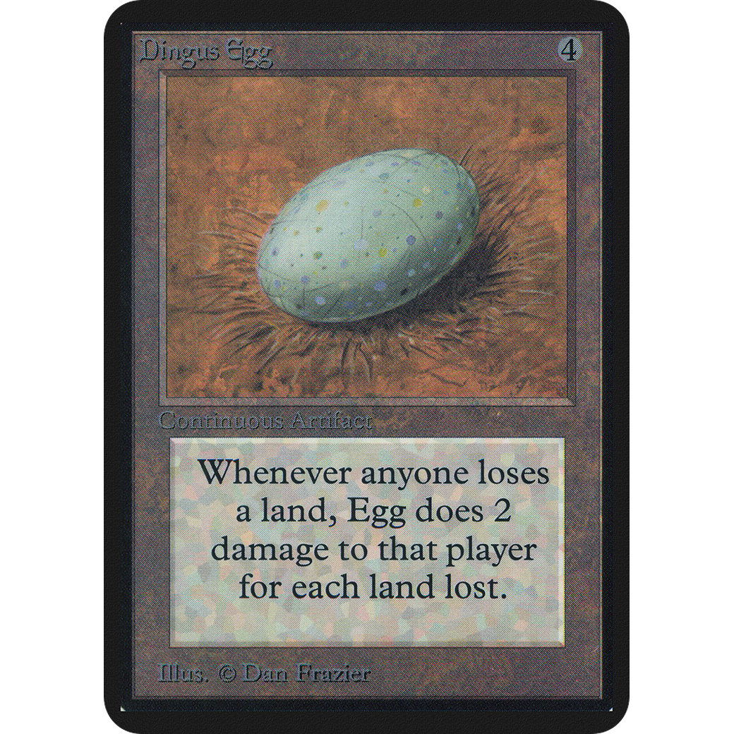 MTG Singles - Dingus Egg - Alpha - 