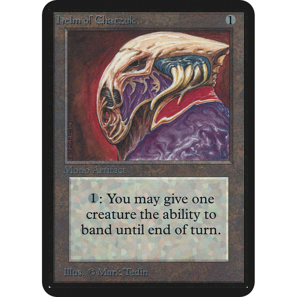 MTG Singles - Helm of Chatzuk - Alpha - 