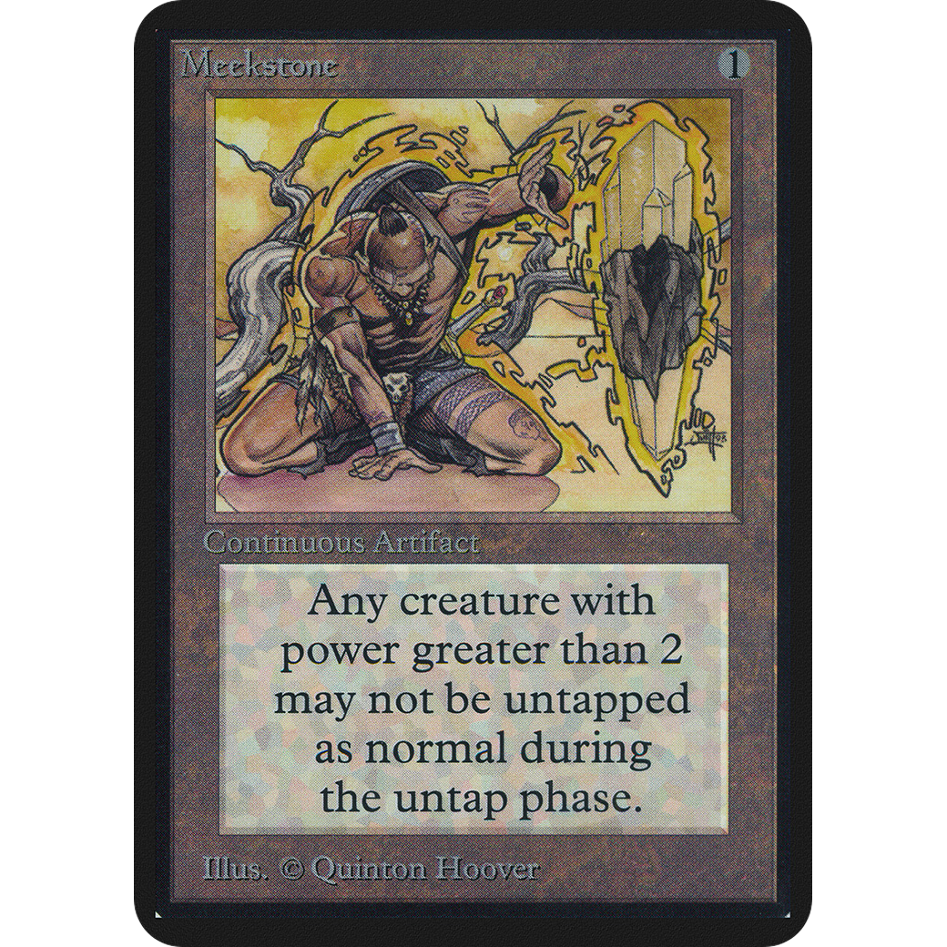 MTG Singles - Meekstone - Alpha - 