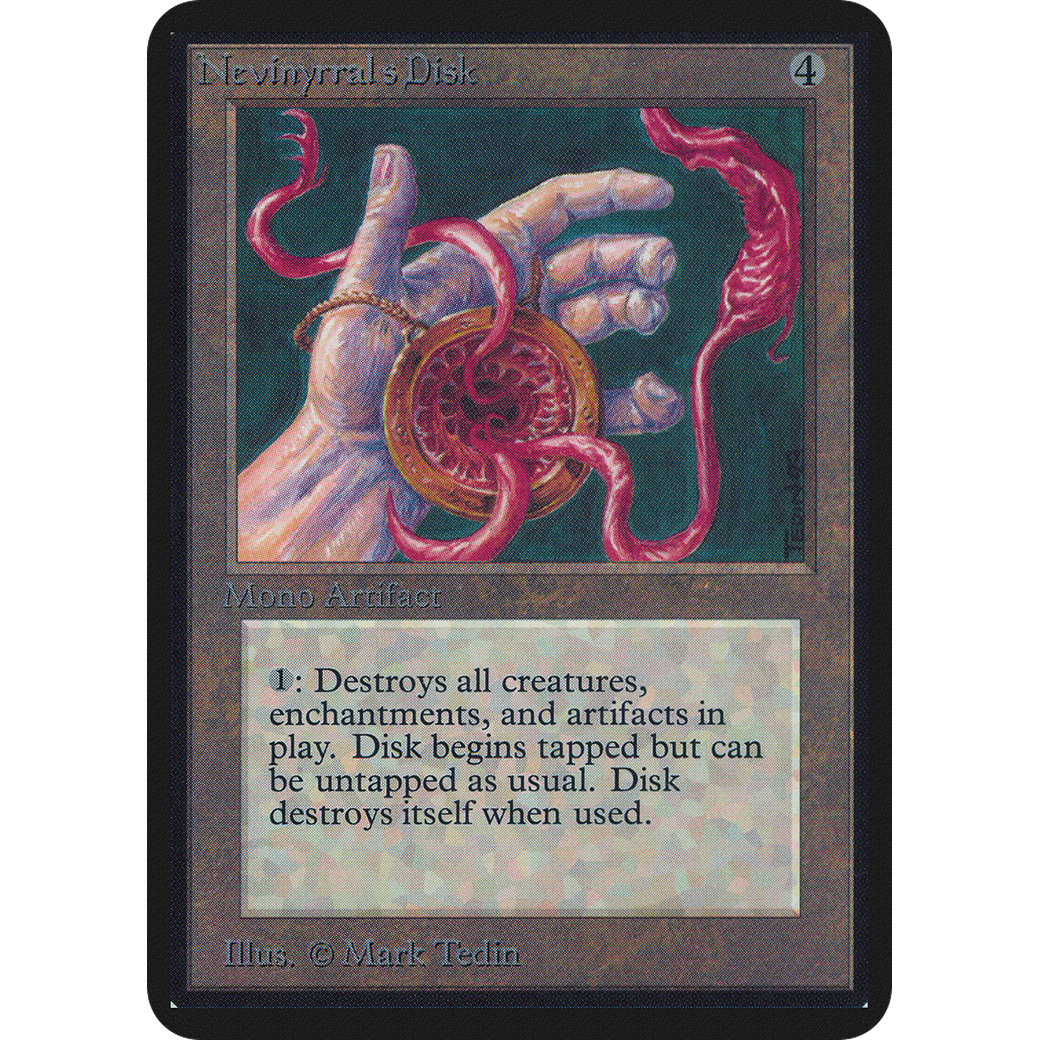 MTG Singles - Nevinyrral's Disk - Alpha - 