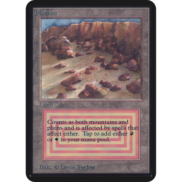 MTG Singles - Plateau - Alpha - 