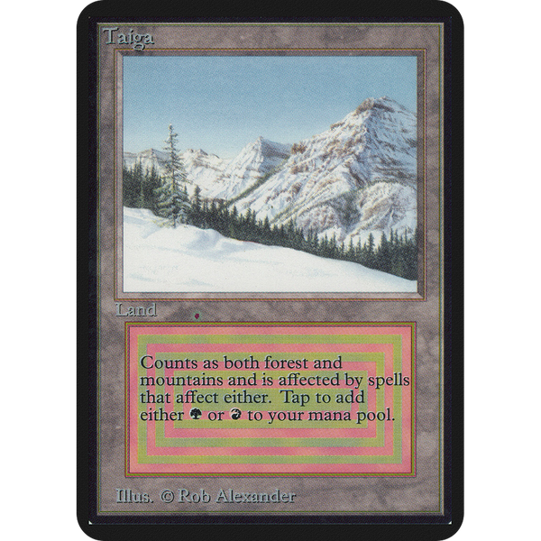 MTG Singles - Taiga - Alpha - 