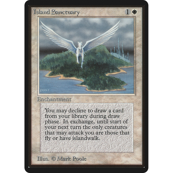 MTG Singles - Island Sanctuary - Beta - 