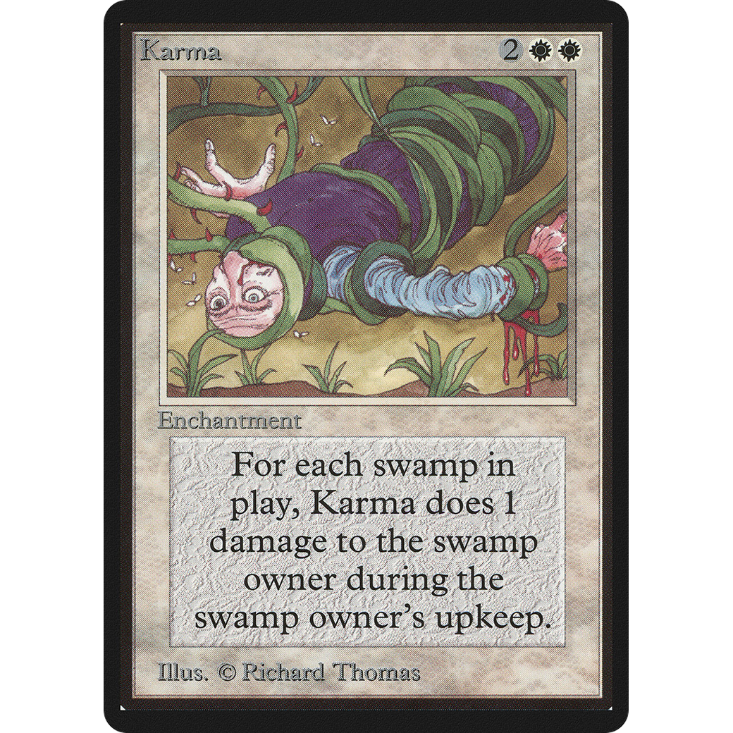 MTG Singles - Karma - Beta - Regular