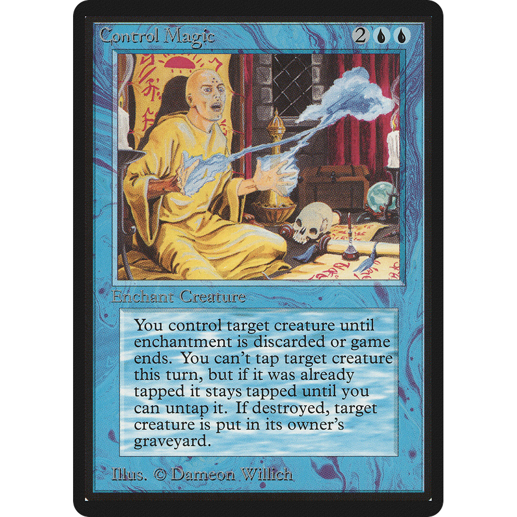 MTG Singles - Control Magic - Beta - Regular