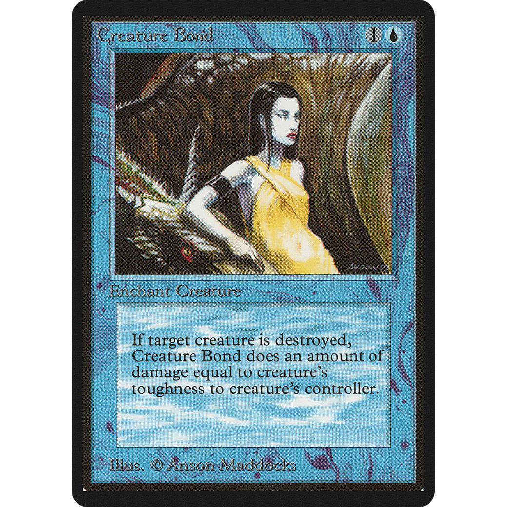 MTG Singles - Creature Bond - Beta - Regular