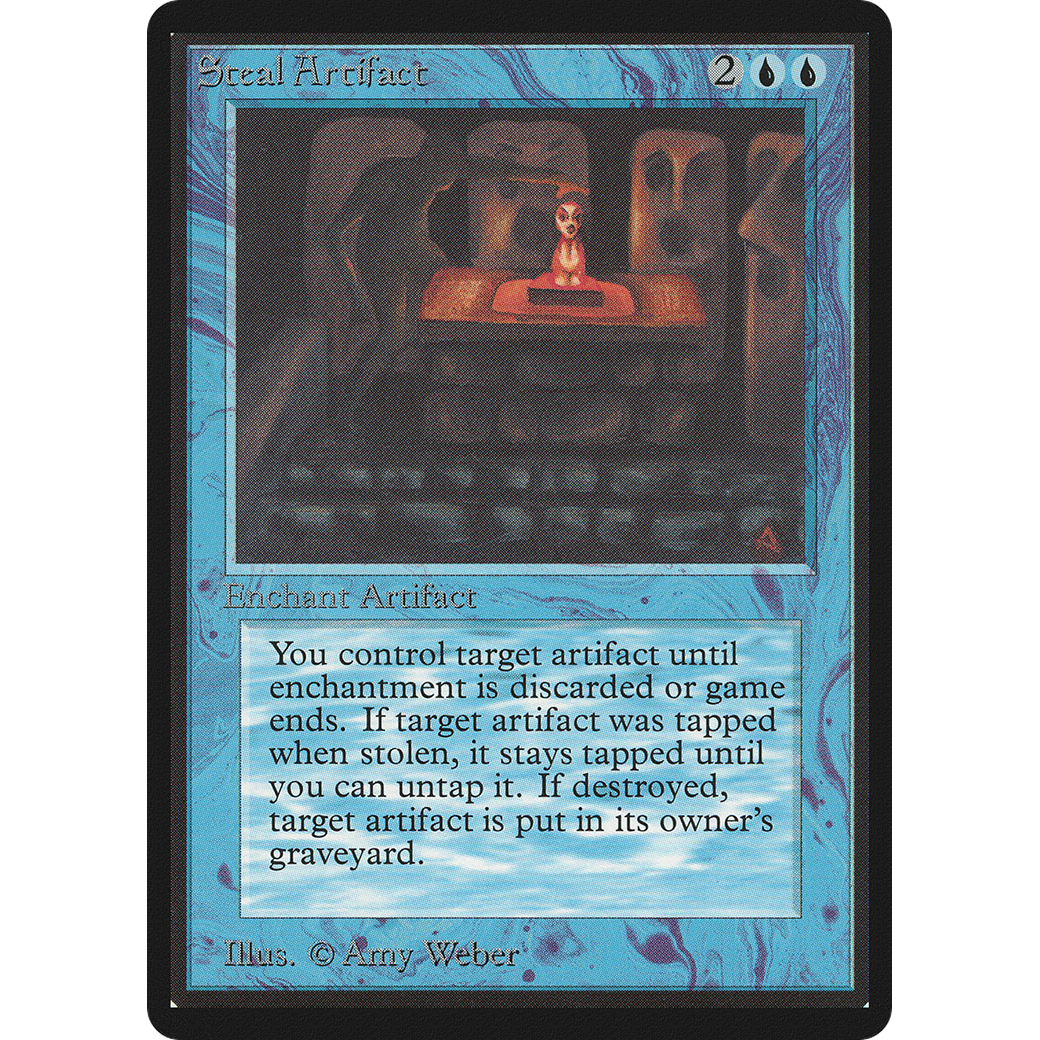 MTG Singles - Steal Artifact - Beta - Regular