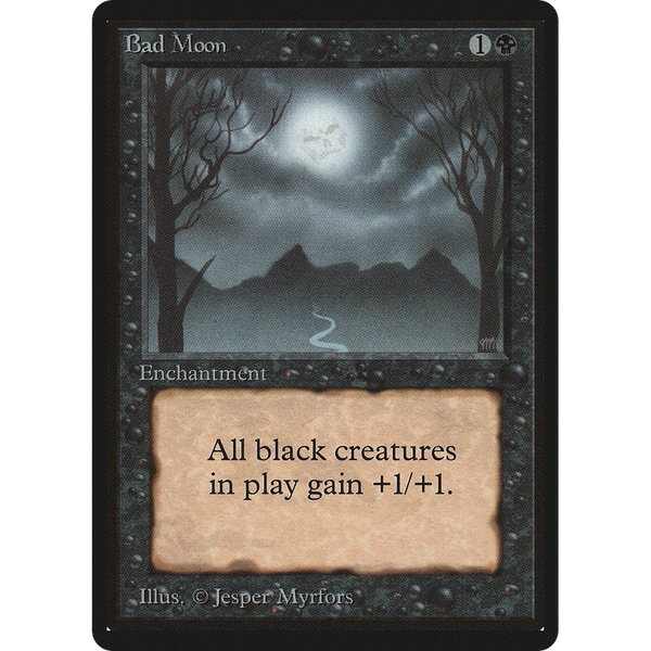 MTG Singles - Bad Moon - Beta - 