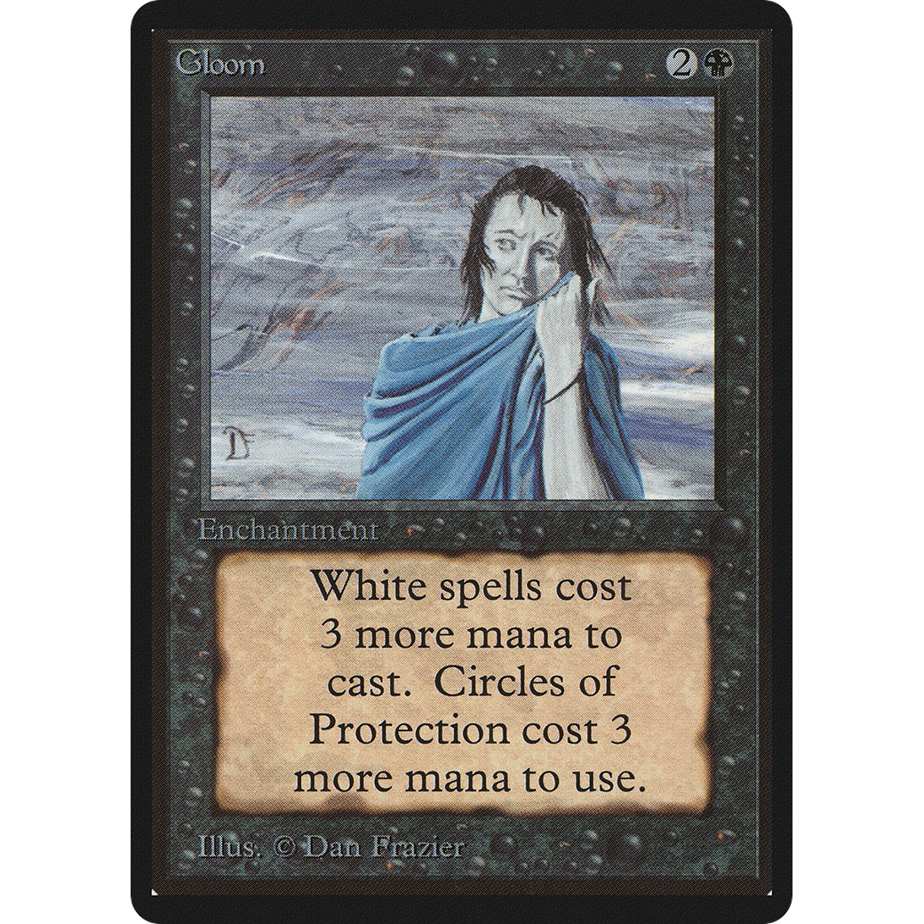 MTG Singles - Gloom - Beta - Regular