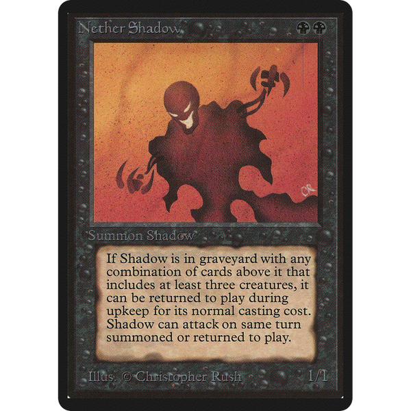 MTG Singles - Nether Shadow - Beta - 