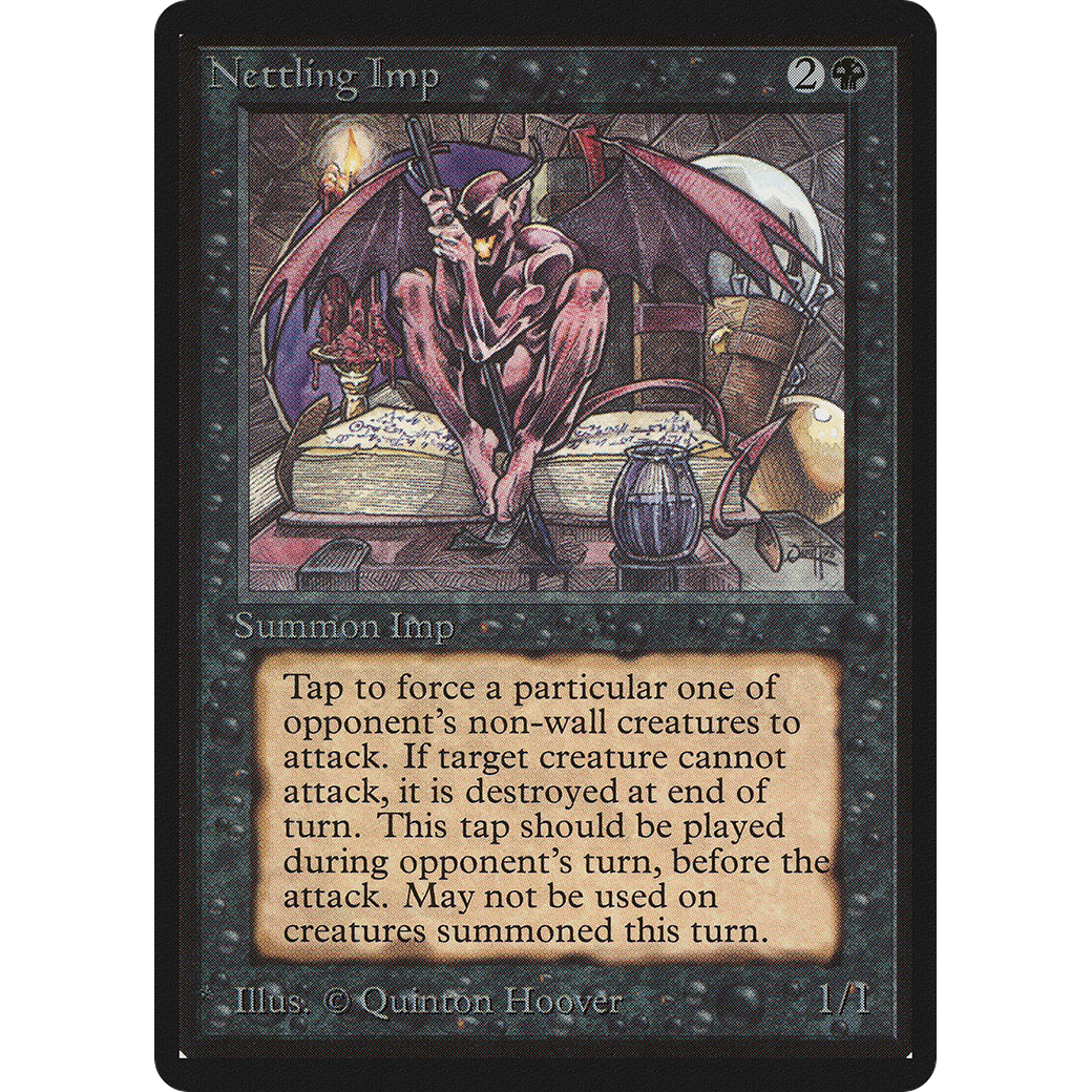 MTG Singles - Nettling Imp - Beta - Regular