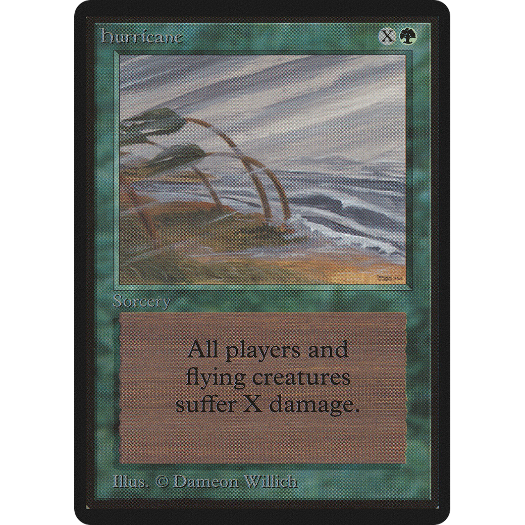 MTG Singles - Hurricane - Beta - Regular
