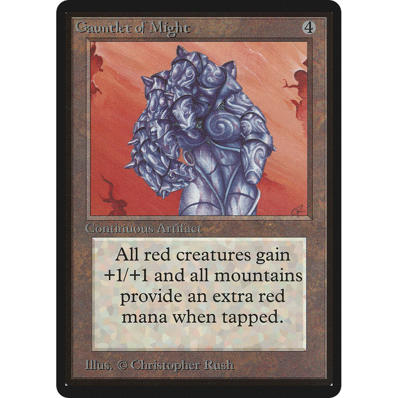MTG Singles - Gauntlet of Might - Beta - 