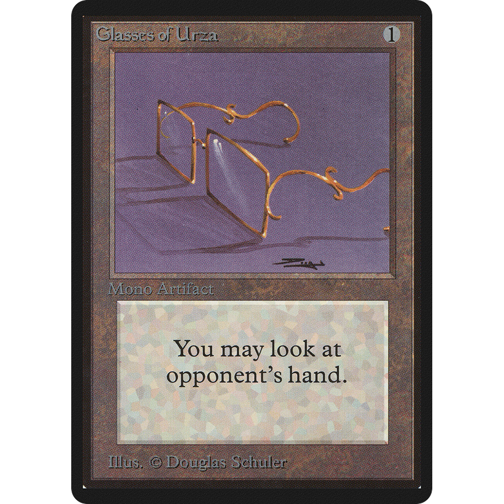 MTG Singles - Glasses of Urza - Beta - Regular