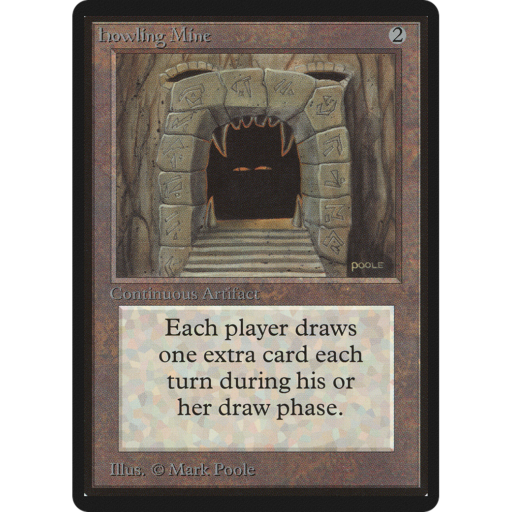 MTG Singles - Howling Mine - Beta - 