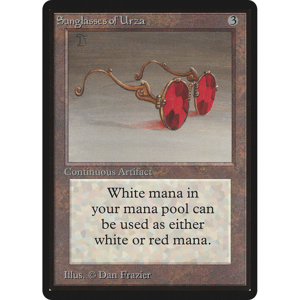 MTG Singles - Sunglasses of Urza - Beta - Regular