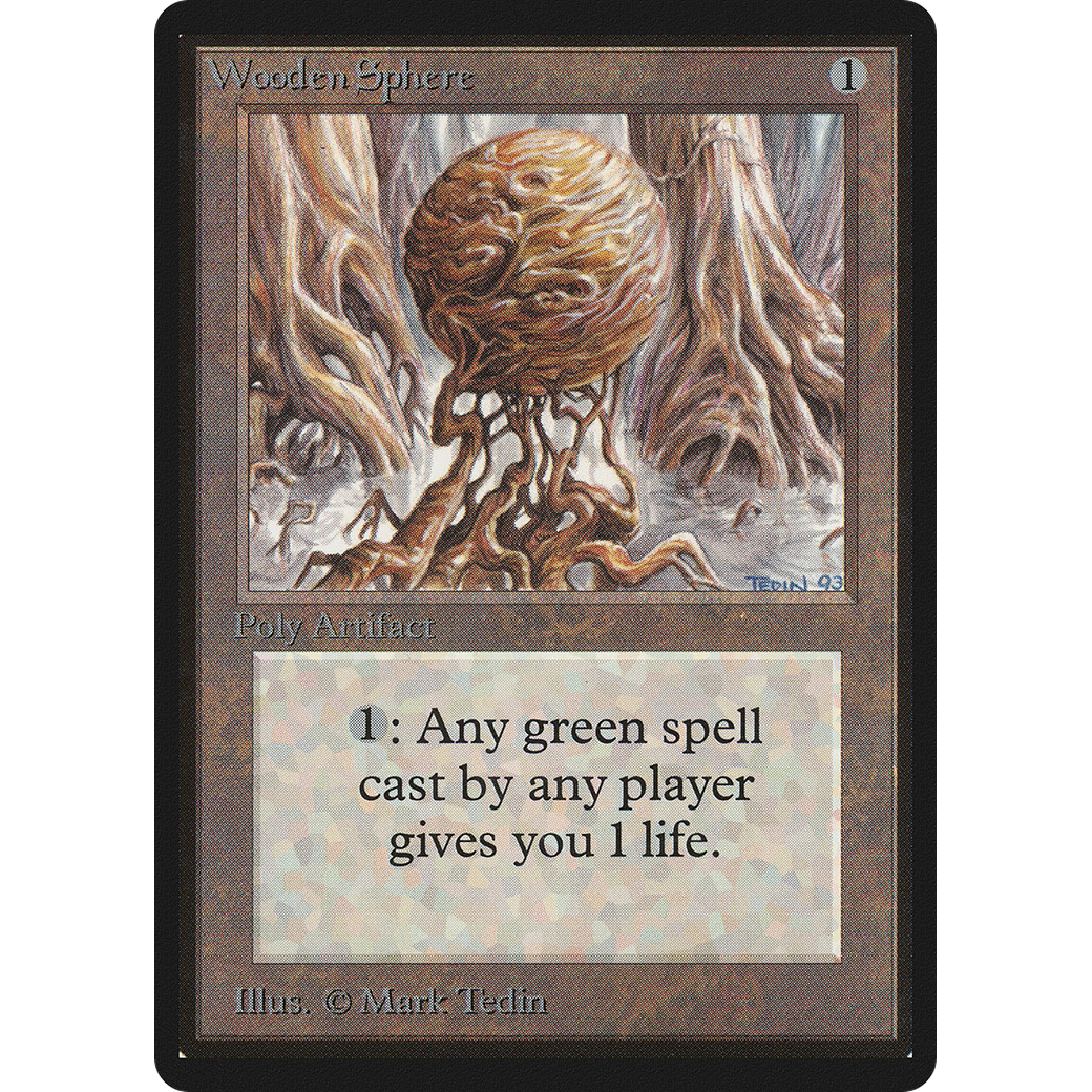 MTG Singles - Wooden Sphere - Beta - Regular