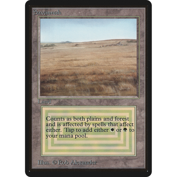 MTG Singles - Savannah - Beta - 