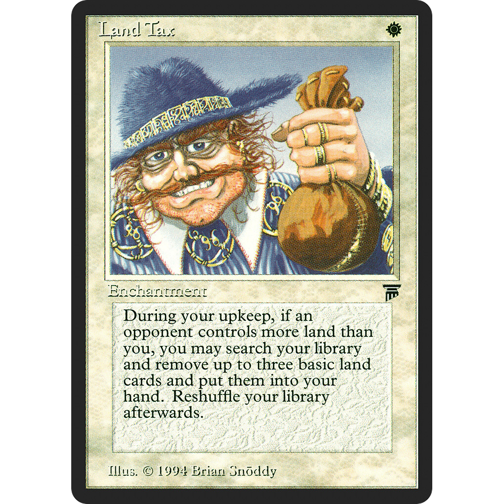 MTG Singles - Land Tax - Legends - NM