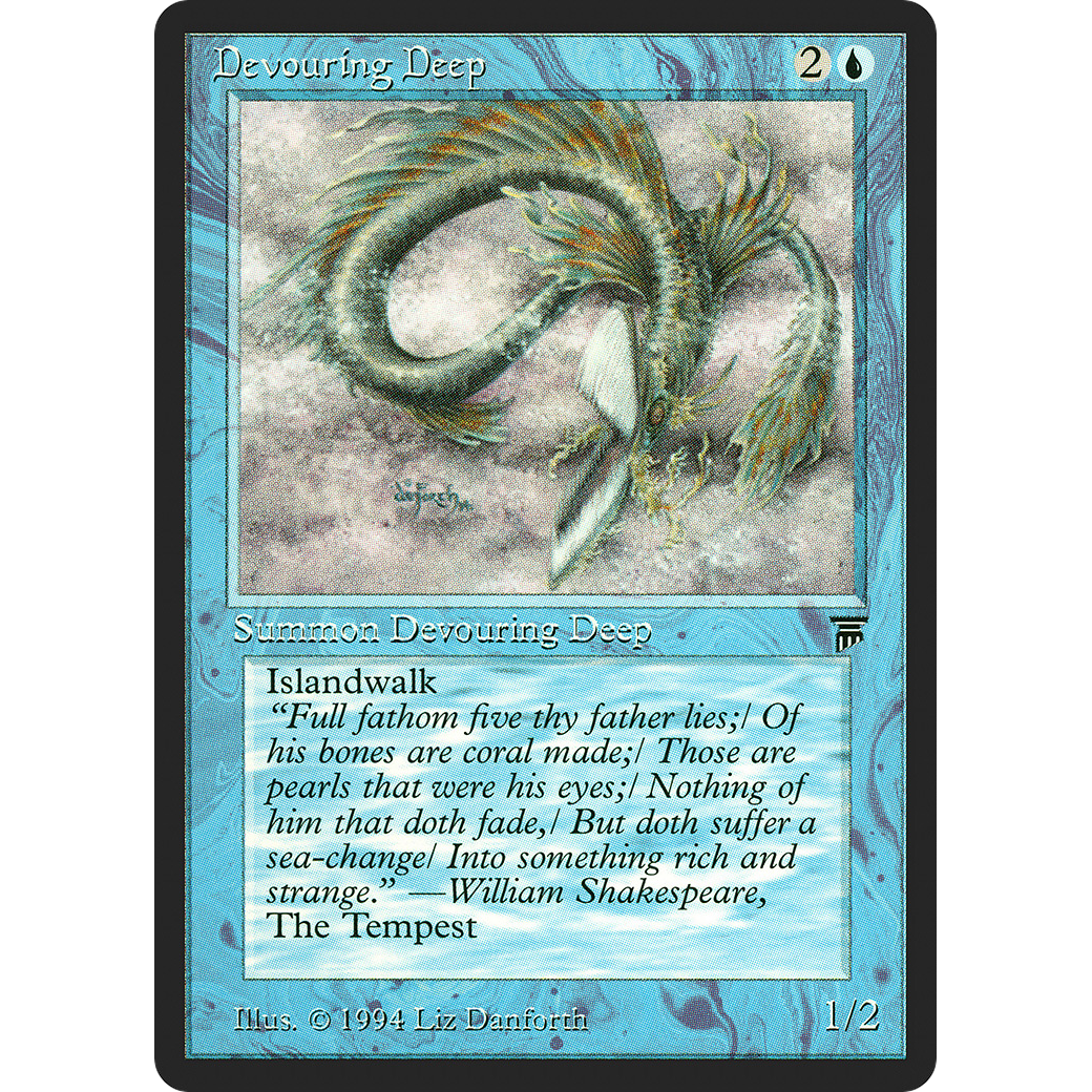 MTG Singles - Devouring Deep - Legends - Regular