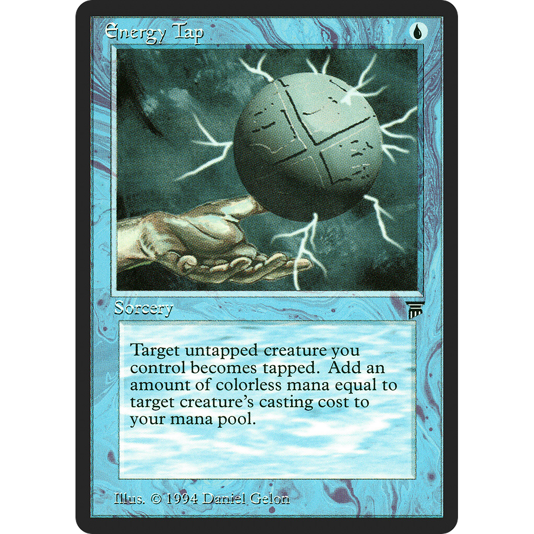 MTG Singles - Energy Tap - Legends - Regular