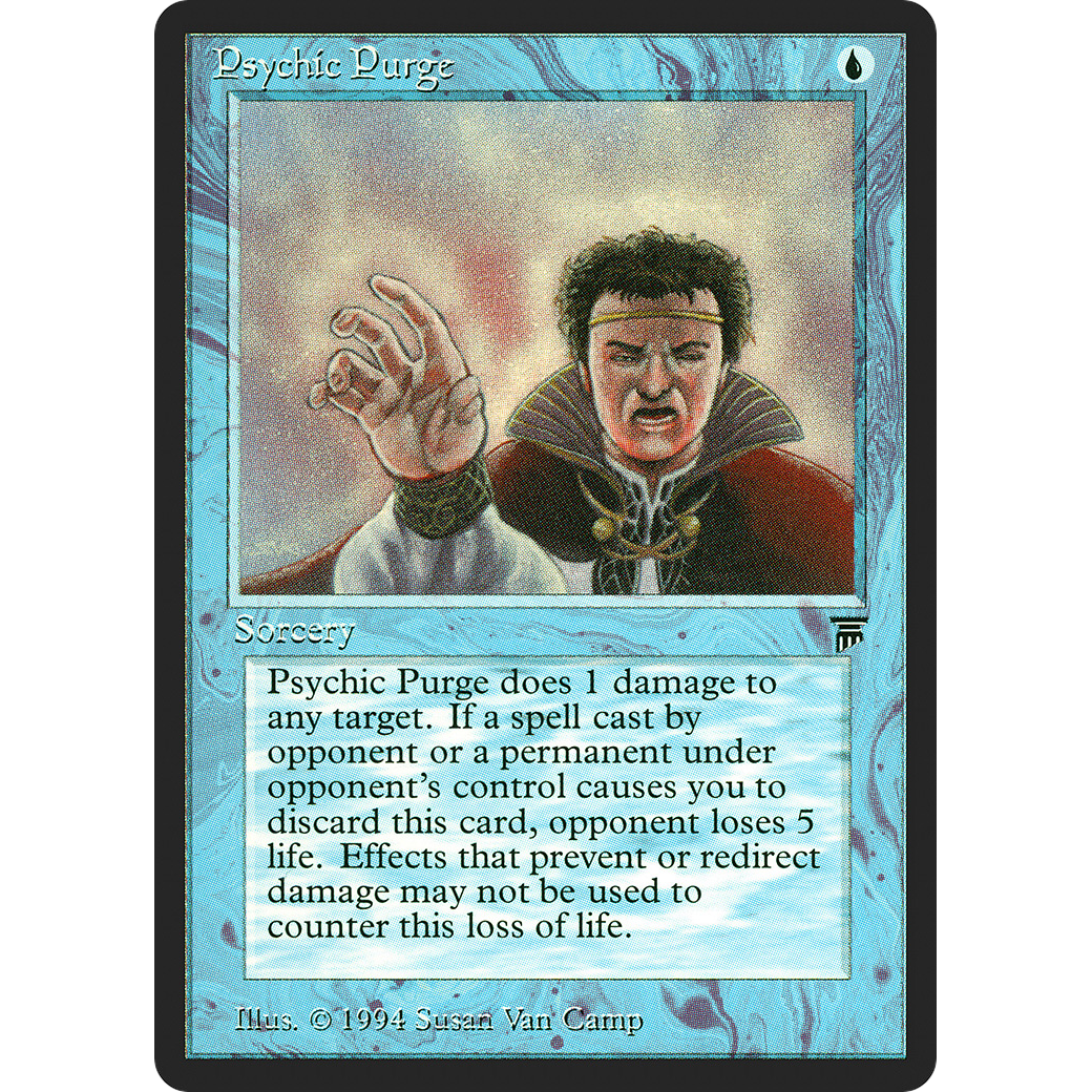 MTG Singles - Psychic Purge - Legends - Regular