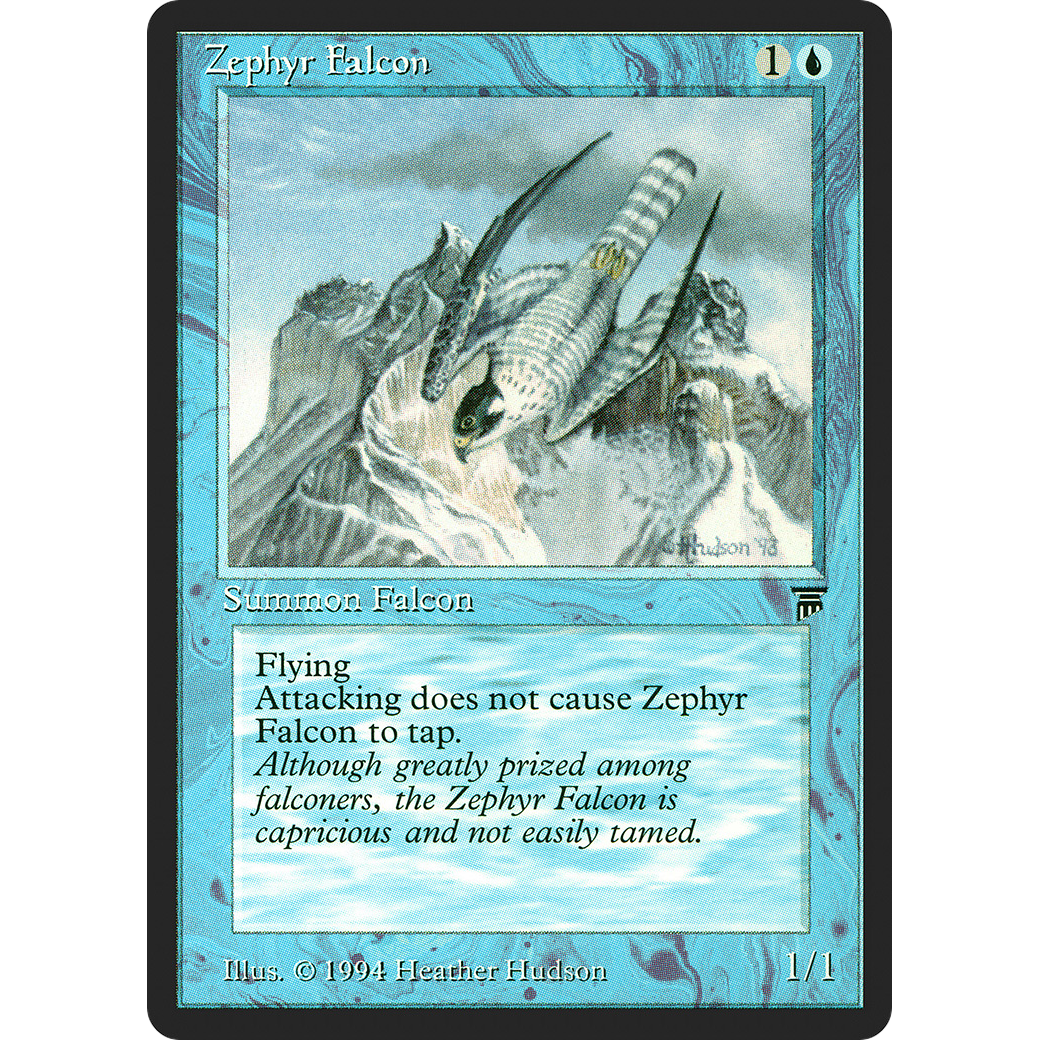 MTG Singles - Zephyr Falcon - Legends - Regular