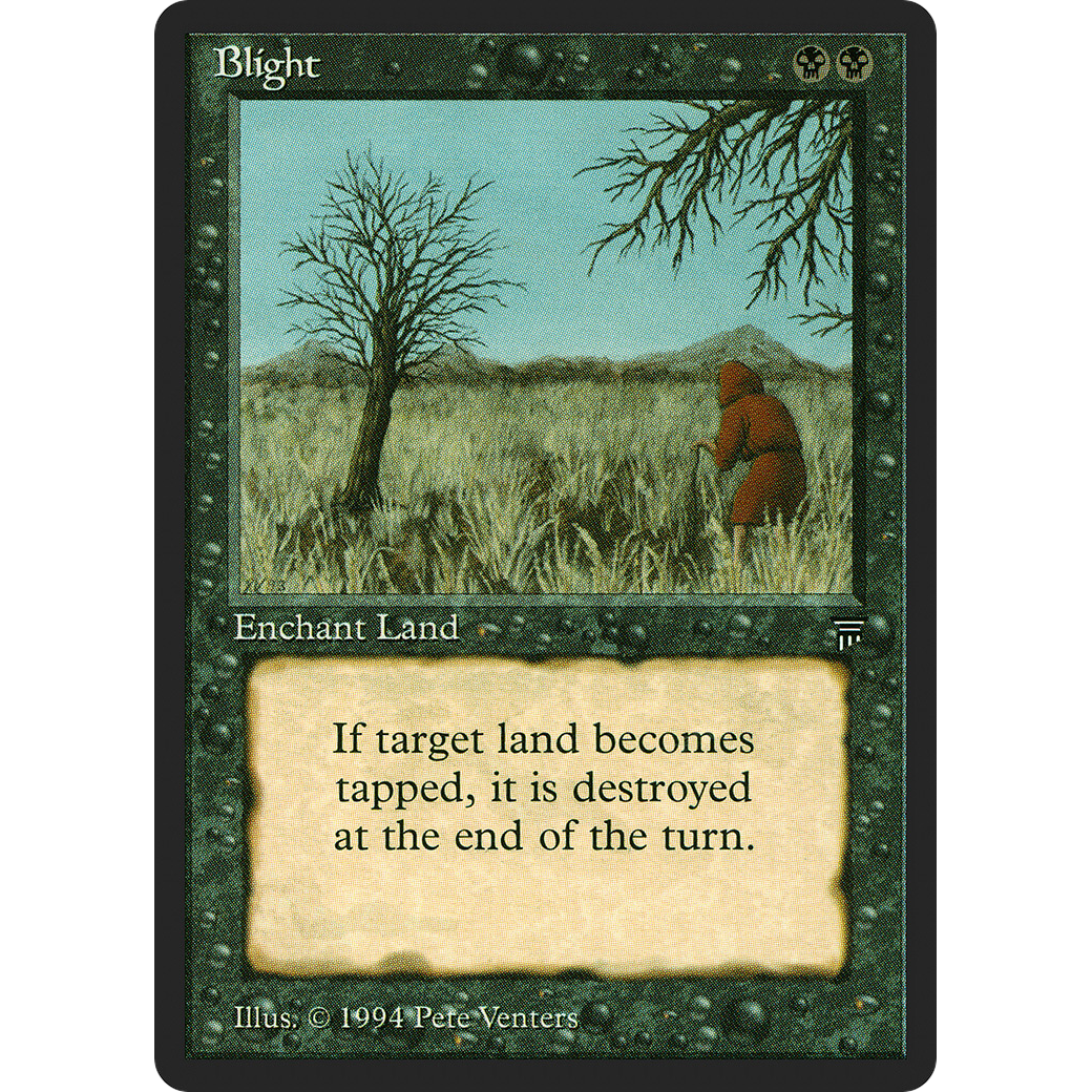 MTG Singles - Blight - Legends - Regular