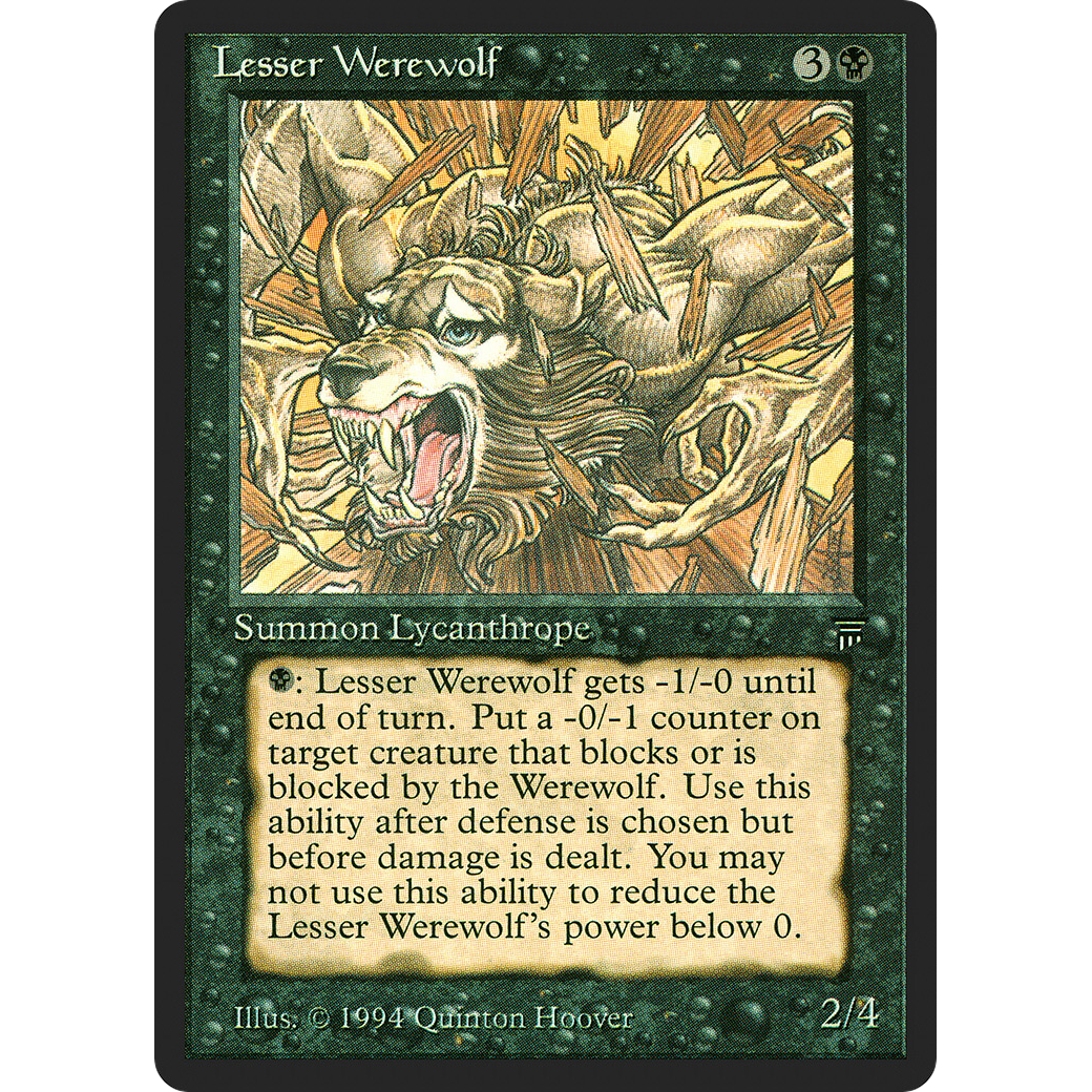 MTG Singles - Lesser Werewolf - Legends - Regular
