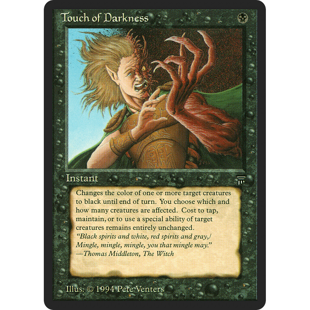 MTG Singles - Touch of Darkness - Legends - Regular