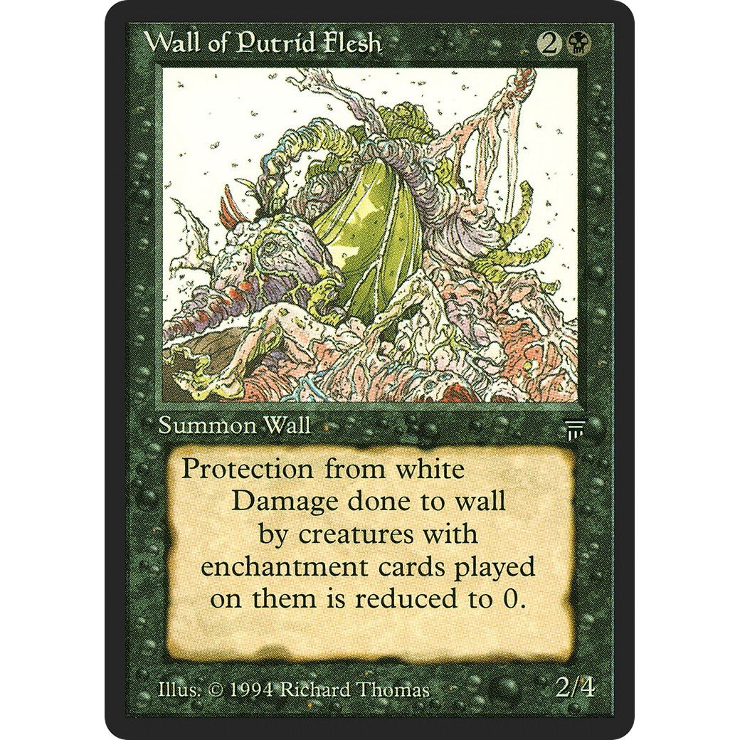 MTG Singles - Wall of Putrid Flesh - Legends - Regular