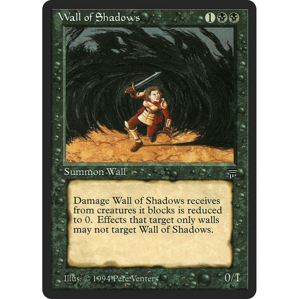 MTG Singles - Wall of Shadows - Legends - Regular