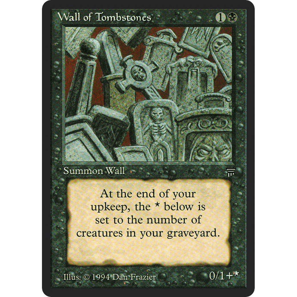 MTG Singles - Wall of Tombstones - Legends - Regular