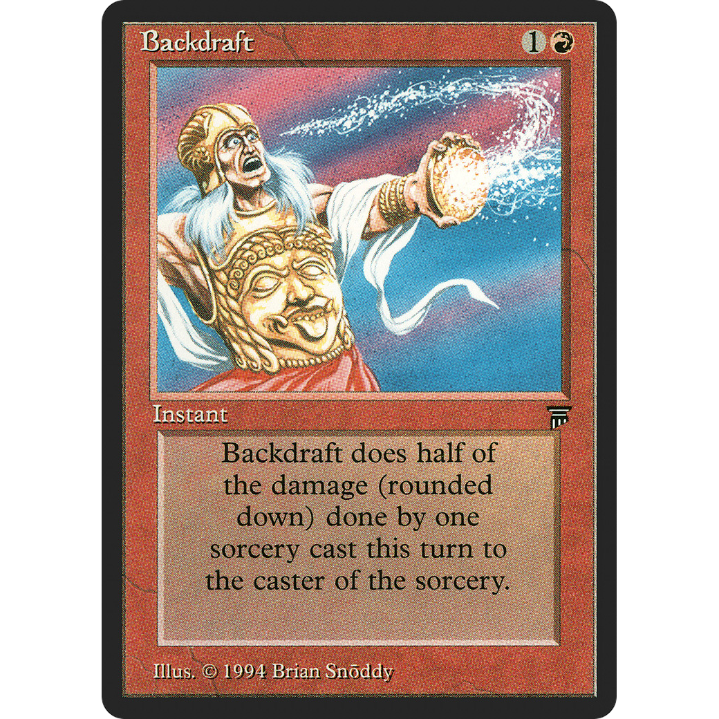 MTG Singles - Backdraft - Legends - Regular