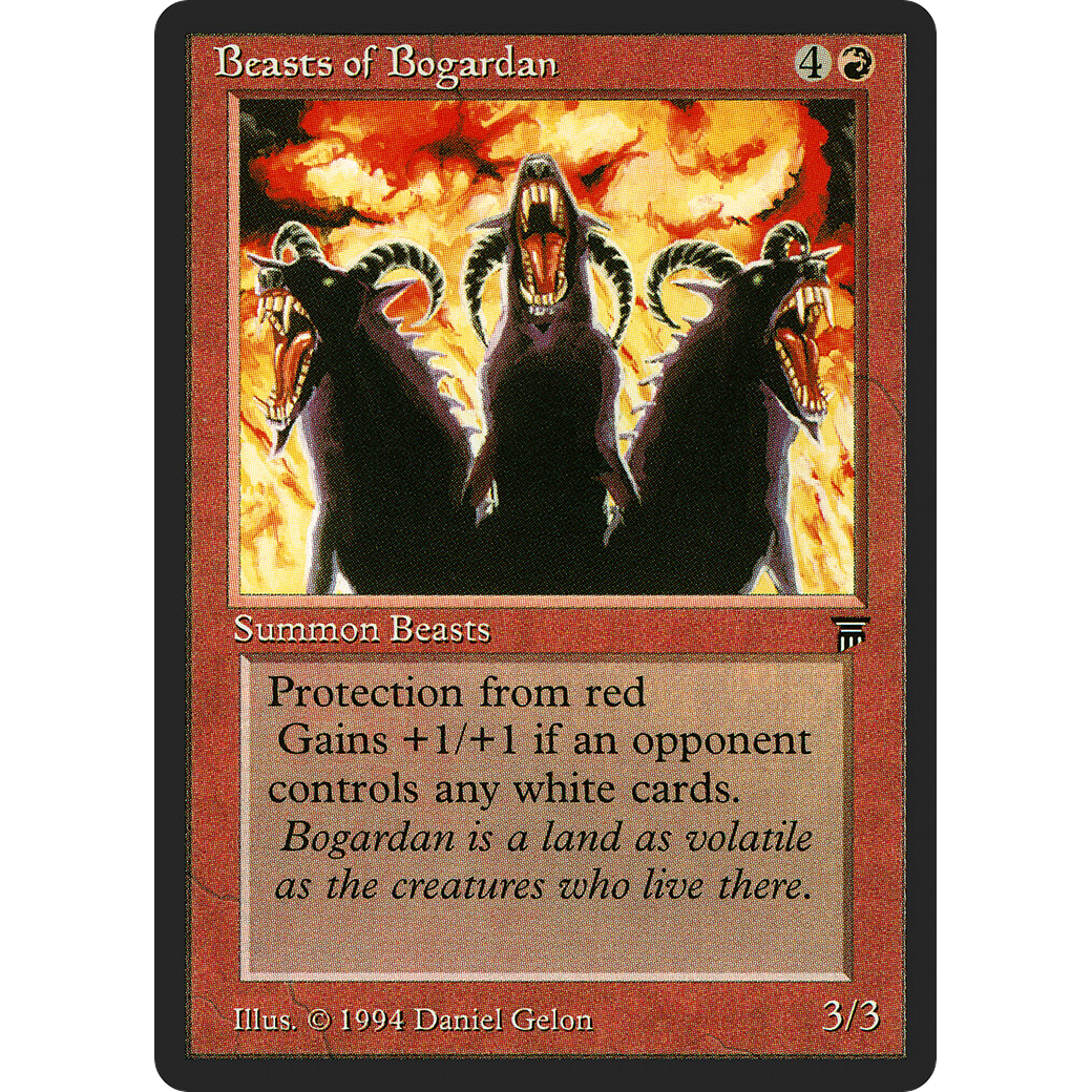 MTG Singles - Beasts of Bogardan - Legends - Regular