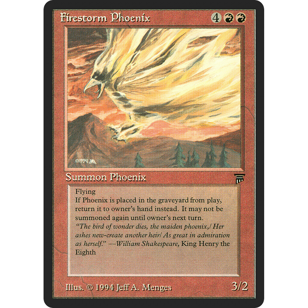 MTG Singles - Firestorm Phoenix - Legends - Regular