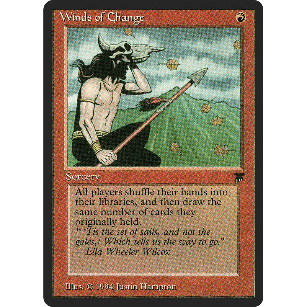 MTG Singles - Winds of Change - Legends - NM