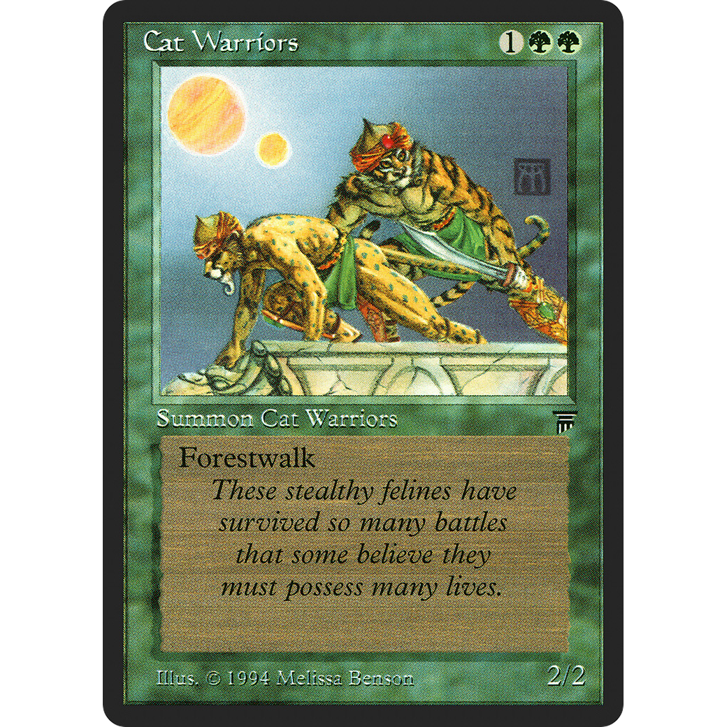 MTG Singles - Cat Warriors - Legends - Regular