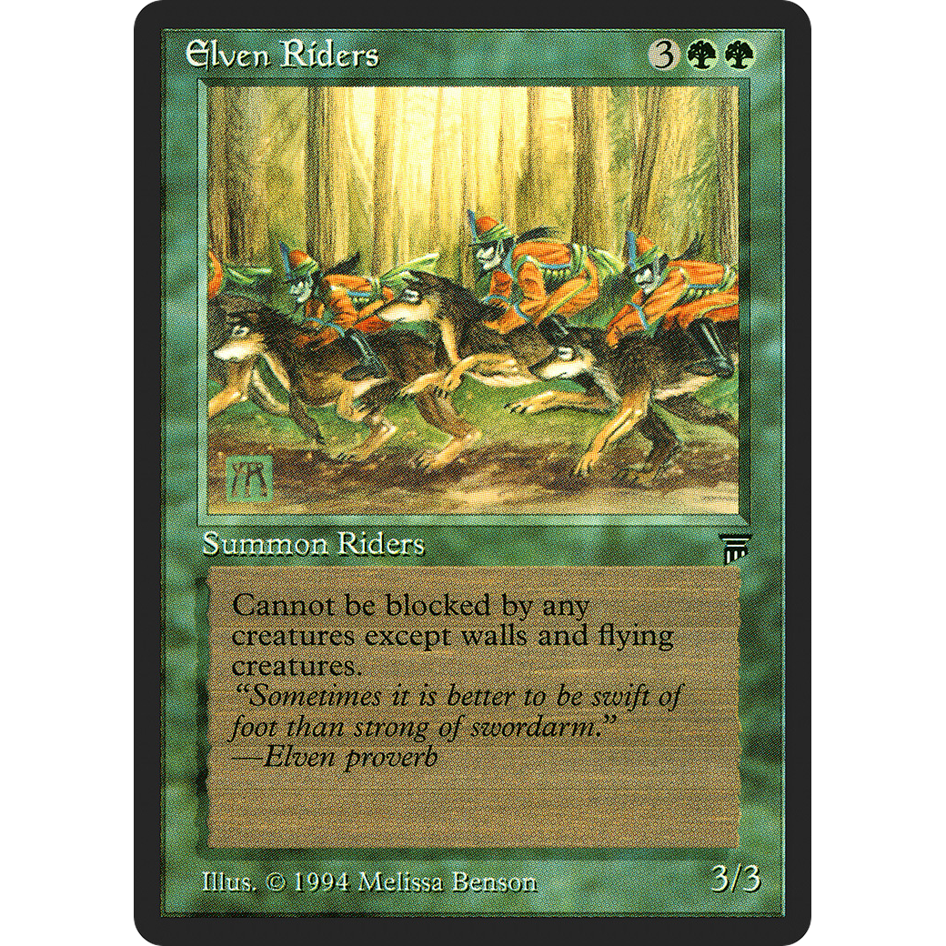MTG Singles - Elven Riders - Legends - Regular