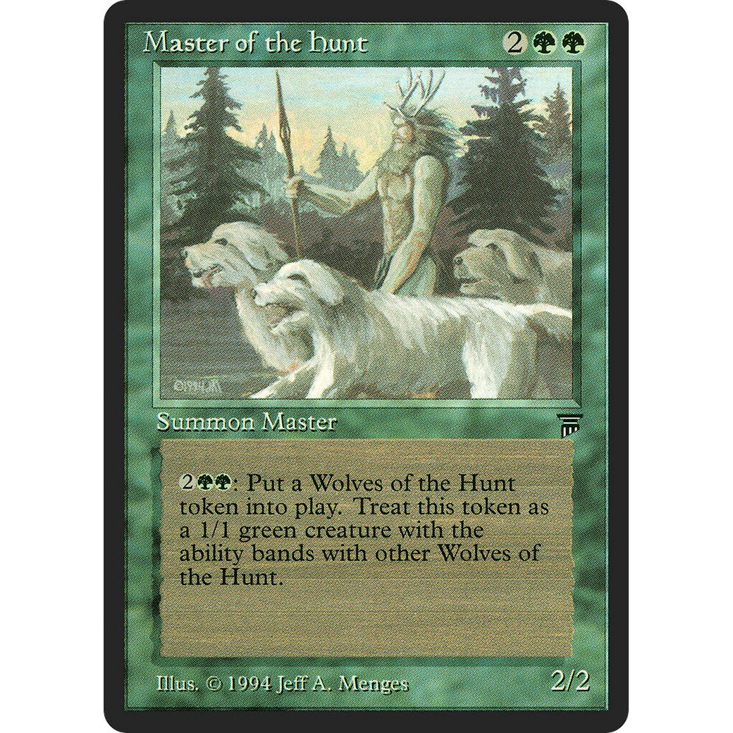 MTG Singles - Master of the Hunt - Legends - NM