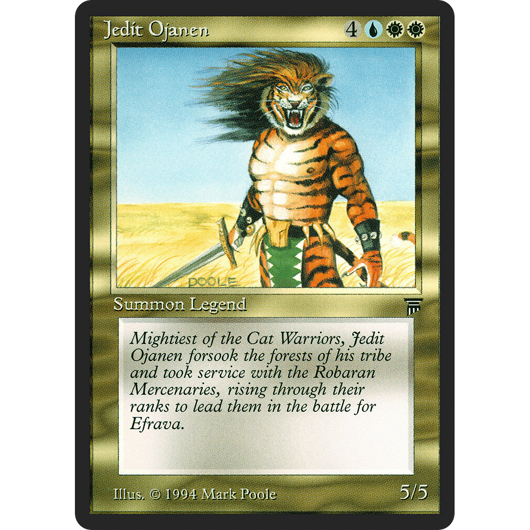 MTG Singles - Jedit Ojanen - Legends - Regular