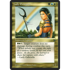【再録禁止】MTG Lady Evangela 英語版 Lady Evangela - Legends